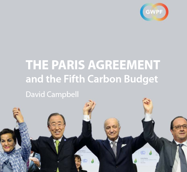 Image result for GWPF Paris deal
