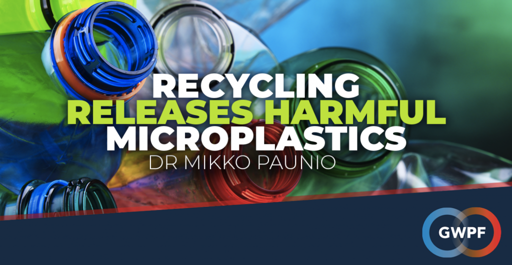 Recycling releases microplastics